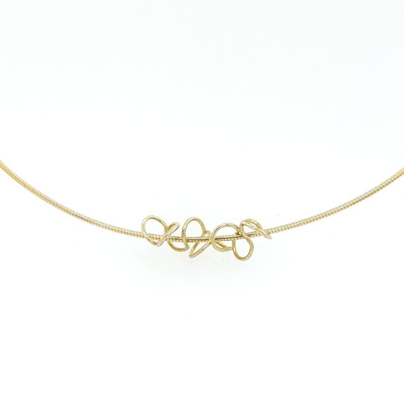 tangled ornament geelgoud