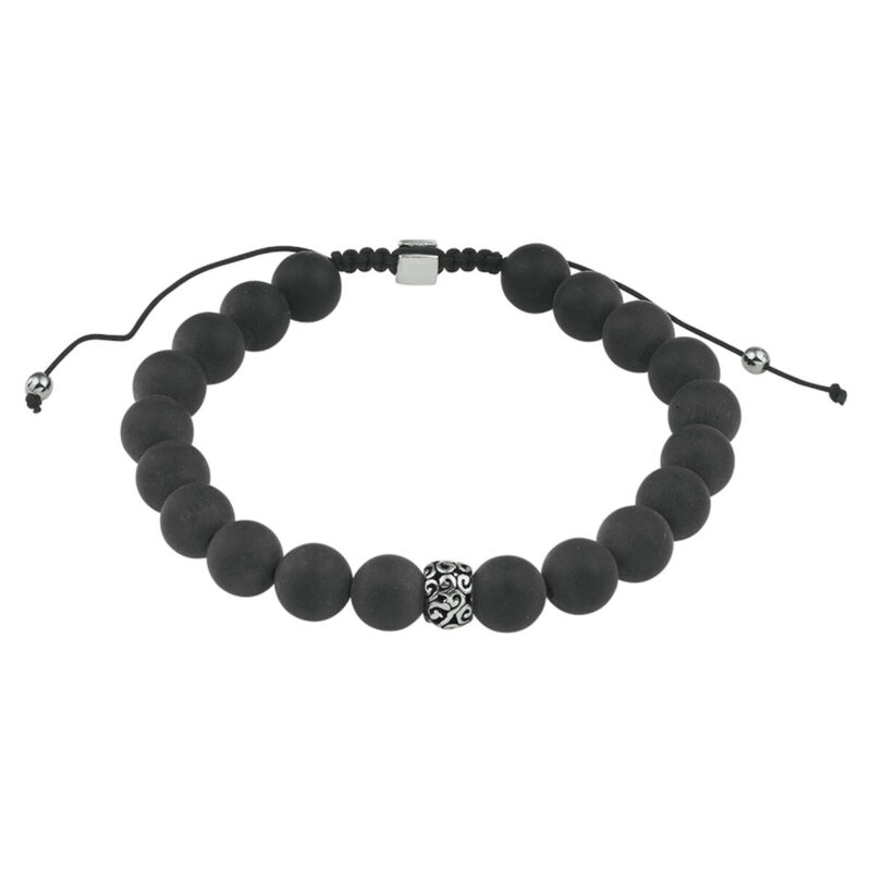 mannen armband, onyx